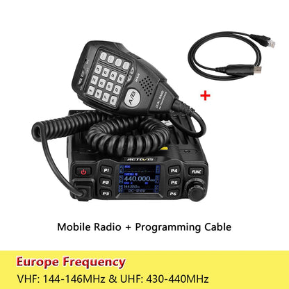 Screen Ham Car Mobile Radio Station Two-way Radio