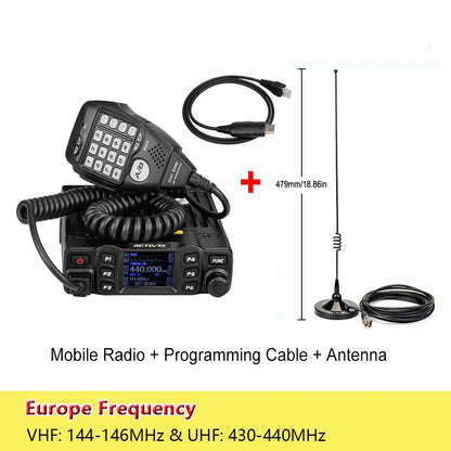 Screen Ham Car Mobile Radio Station Two-way Radio