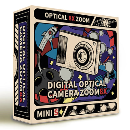 HD Digital Camera 16X Zoom Video Fill Light Selfie