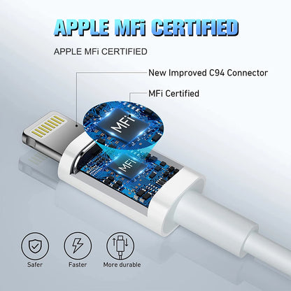 USB Fast Charging Cable  IPhone Pro Max Fast Charging Phone Data Line For Ipad