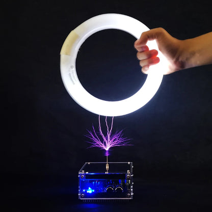 Wireless Music Tesla-Coil Touchable Lightning  Electric Power Wireless Transmission