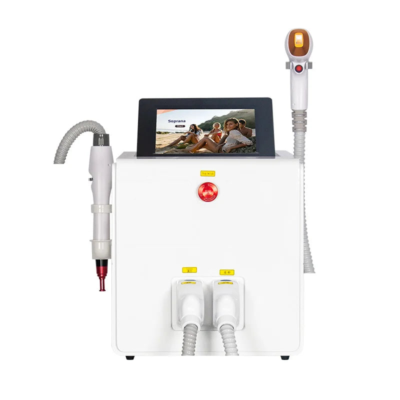 2 in 1 Diode Laser Hair Removal Laser Machine Tattoo Pigment Removal