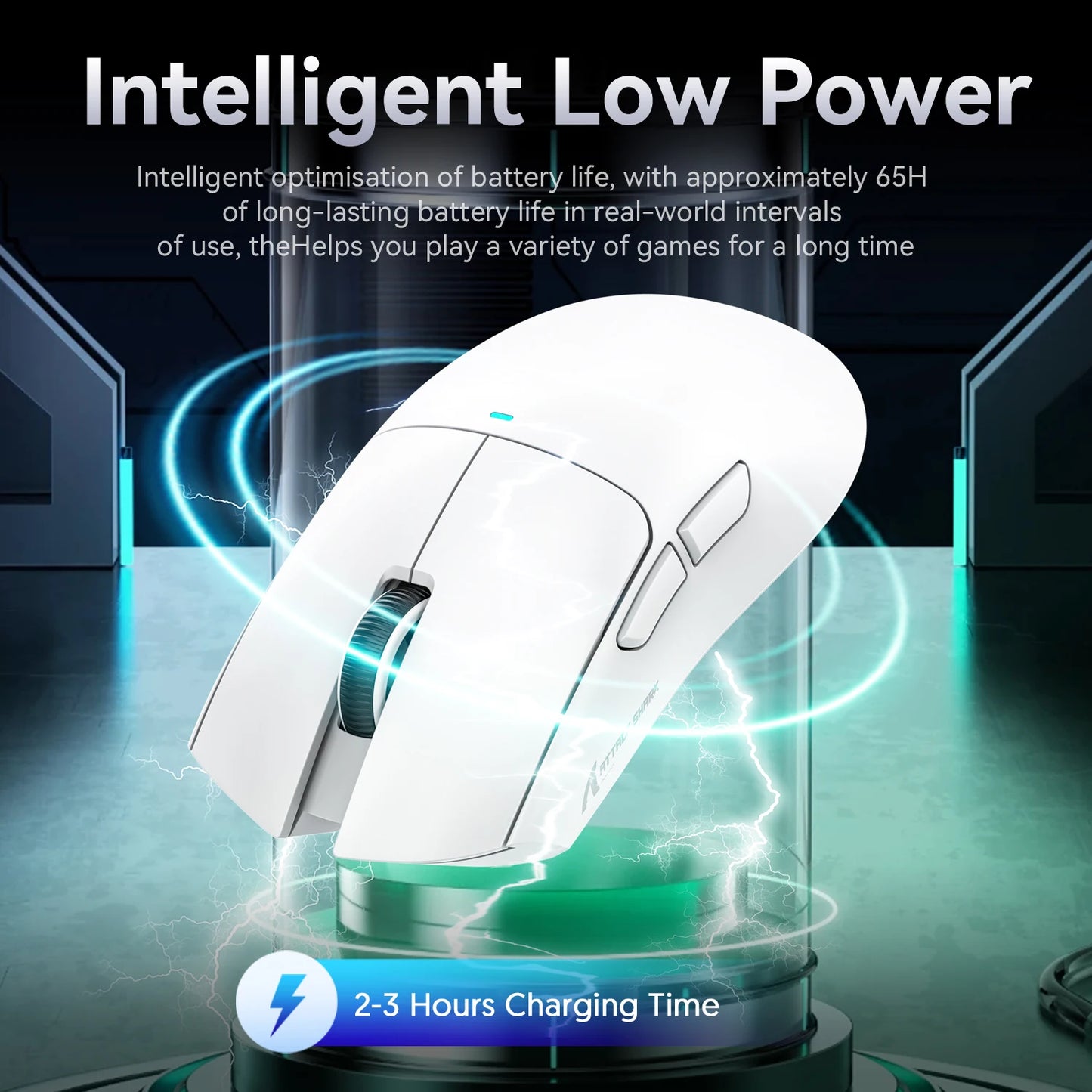 Lightweight Wireless Gaming Mouse Optical Sensor