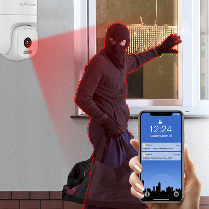 Outdoor WIFI Camera 2-Way Night Vision