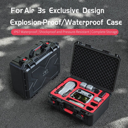Explosion-Proof Box DJI Air 3S/Air 3 Drone Hard Shell Case Waterproof